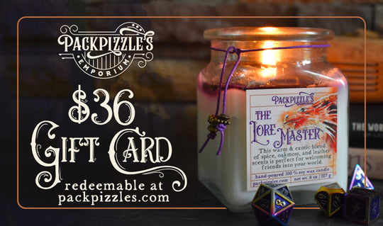 Packpizzle's Emporium Gift Card